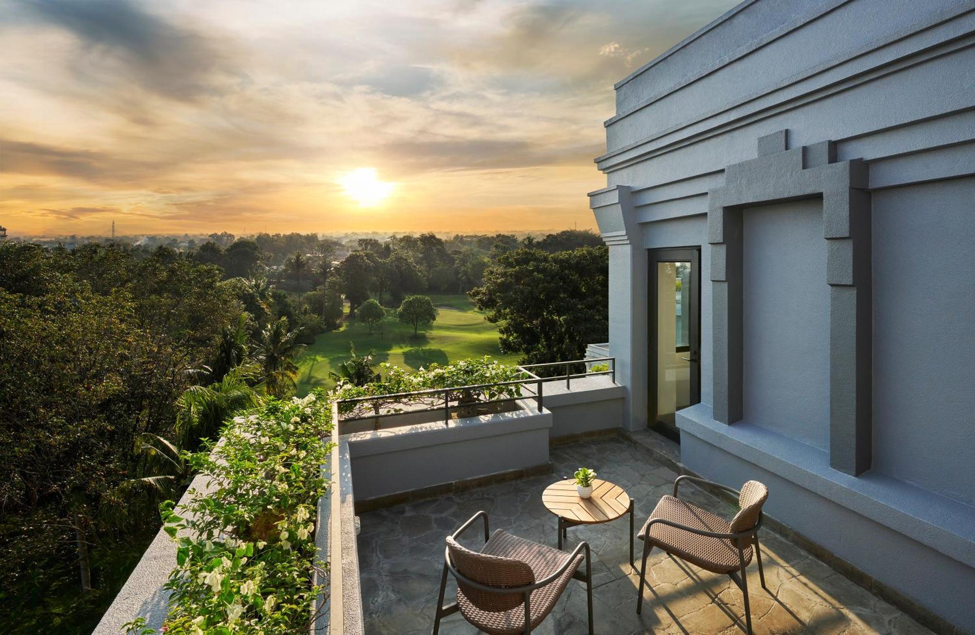 Готель Hyatt Regency Yogyakarta Селеман Екстер'єр фото View from the rooftop